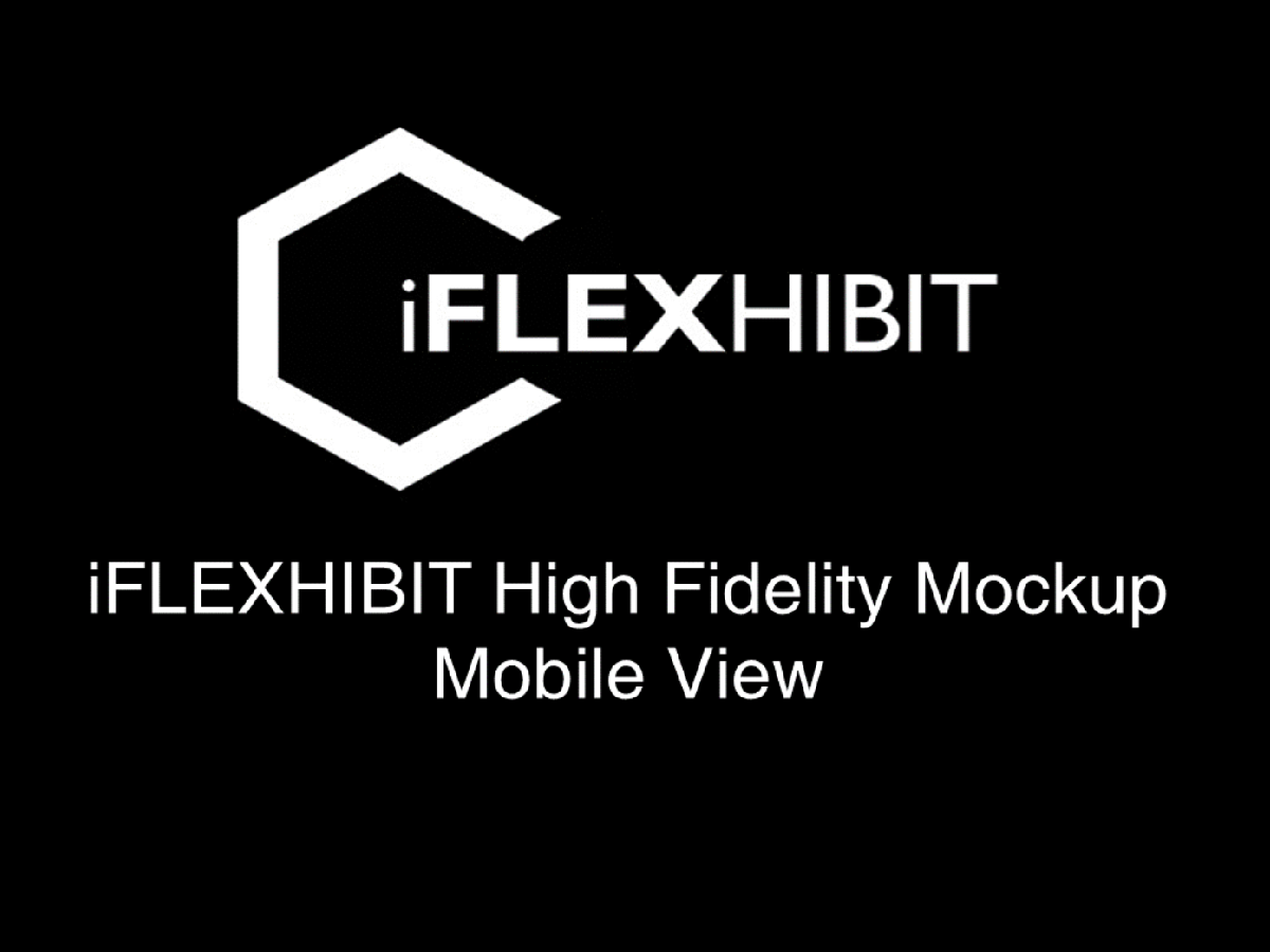 iFLEXHIBIT Mobile Mockup (2021)